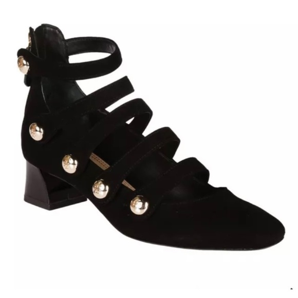 New Tory Burch Military Mary Jane Wool Heel Shoe sz 11 - Picture 6 of 6